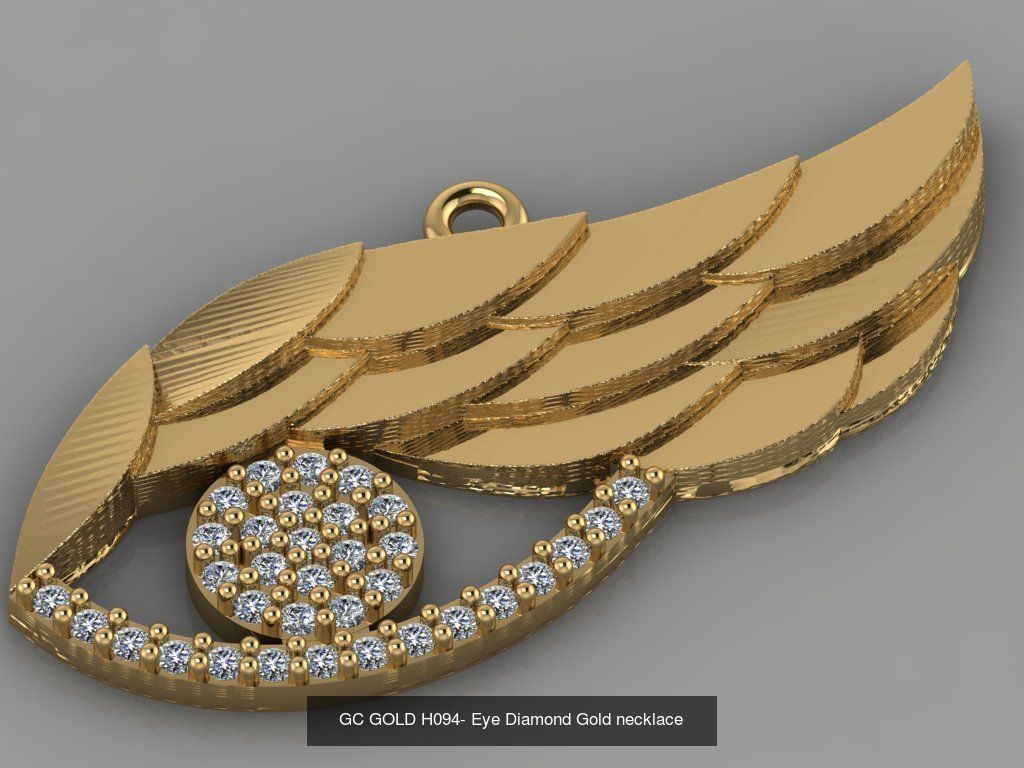GC GOLD - Diamond gold  3D Model Collection_125
