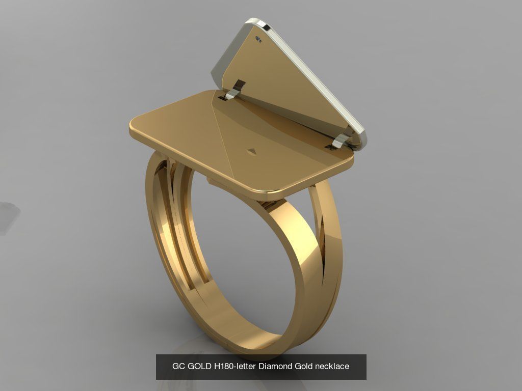GC GOLD - Diamond gold  3D Model Collection_212