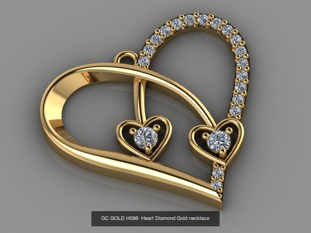 GC GOLD - Diamond gold  3D Model Collection_119