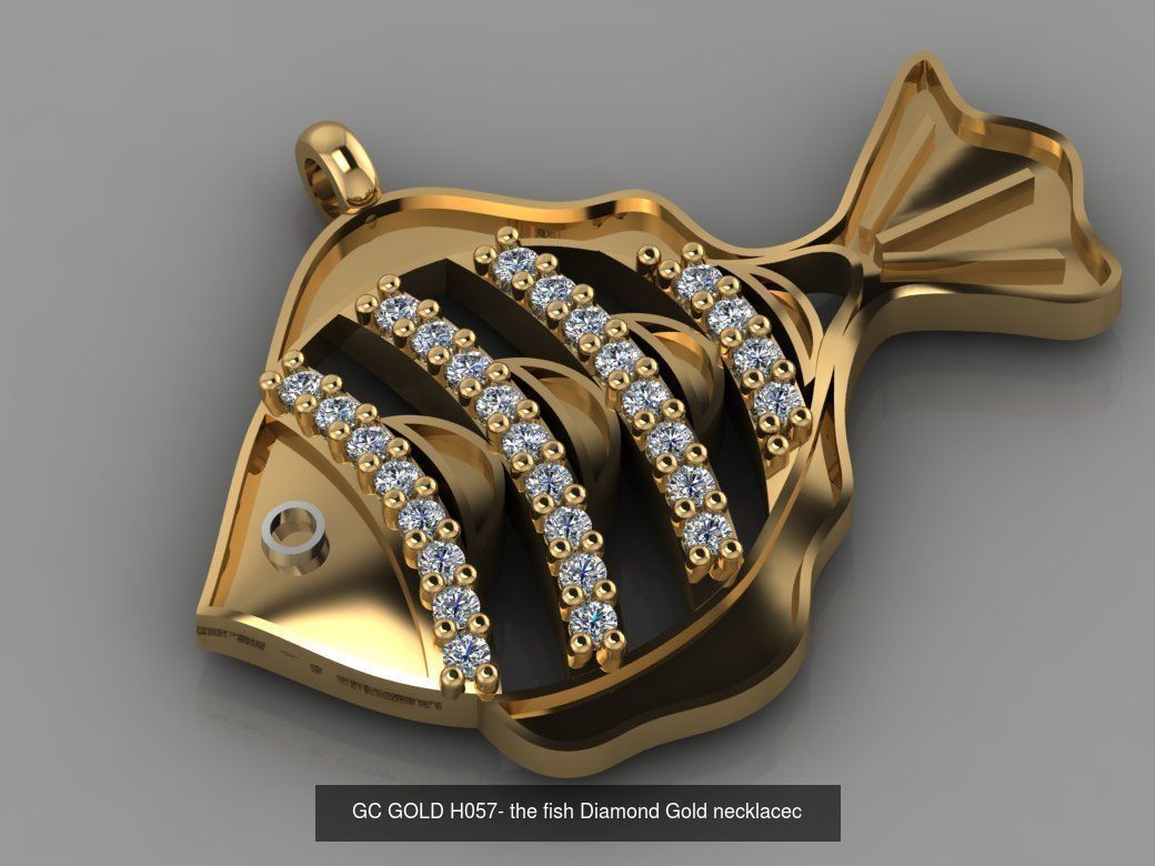 GC GOLD - Diamond gold  3D Model Collection_89