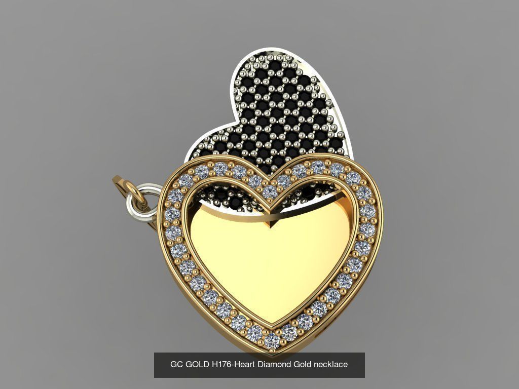 GC GOLD - Diamond gold  3D Model Collection_208