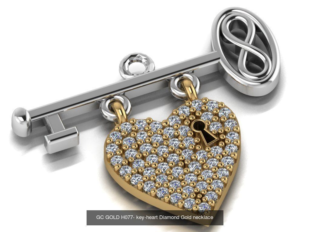 GC GOLD - Diamond gold  3D Model Collection_108