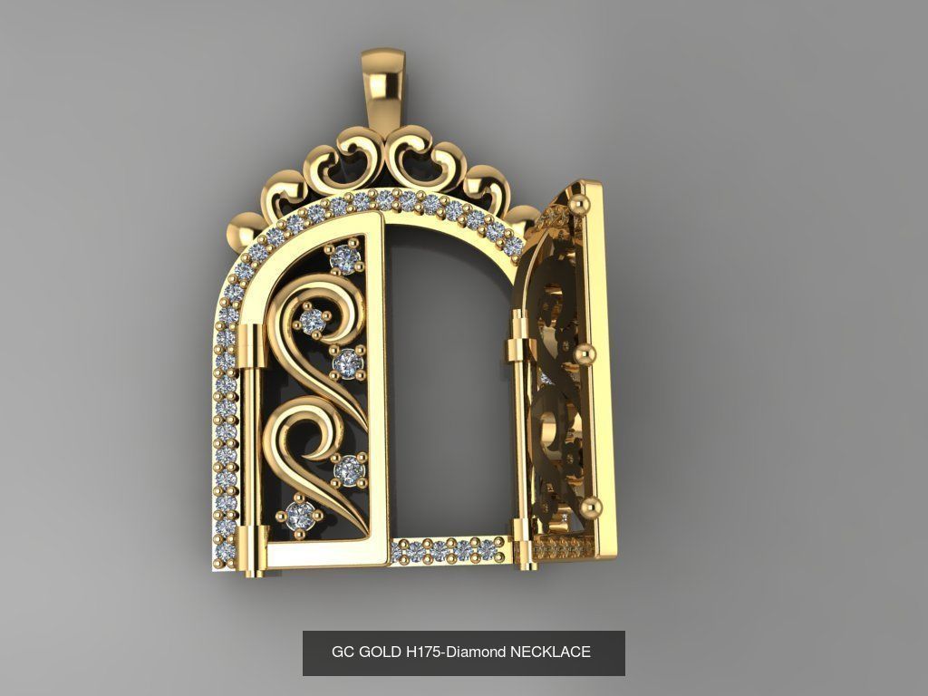 GC GOLD - Diamond gold  3D Model Collection_207