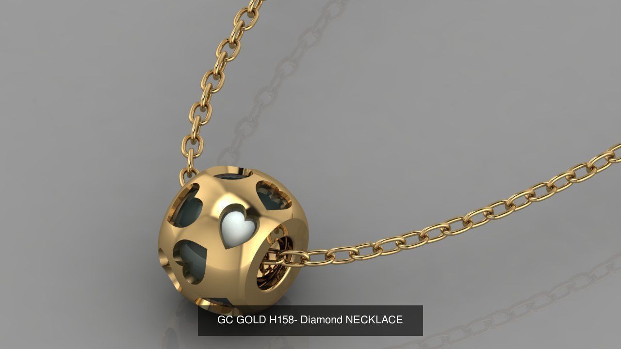 GC GOLD - Diamond gold  3D Model Collection_189