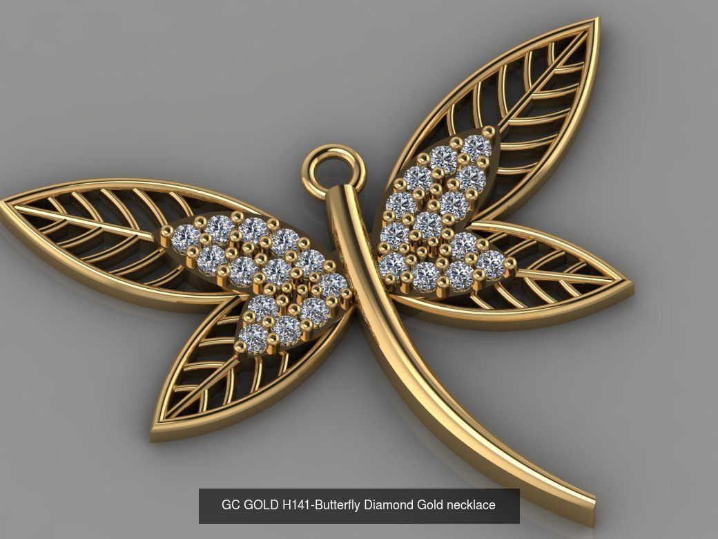 GC GOLD - Diamond gold  3D Model Collection_172