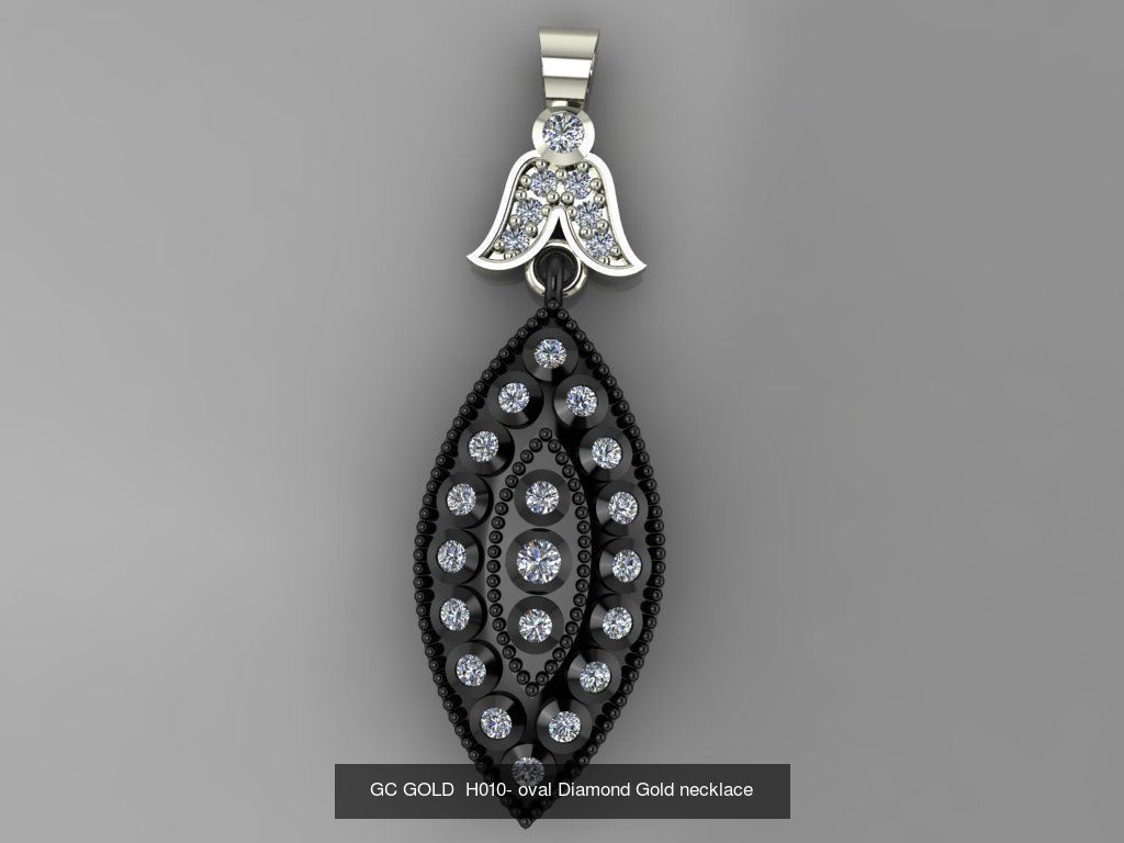 GC GOLD - Diamond gold  3D Model Collection_44