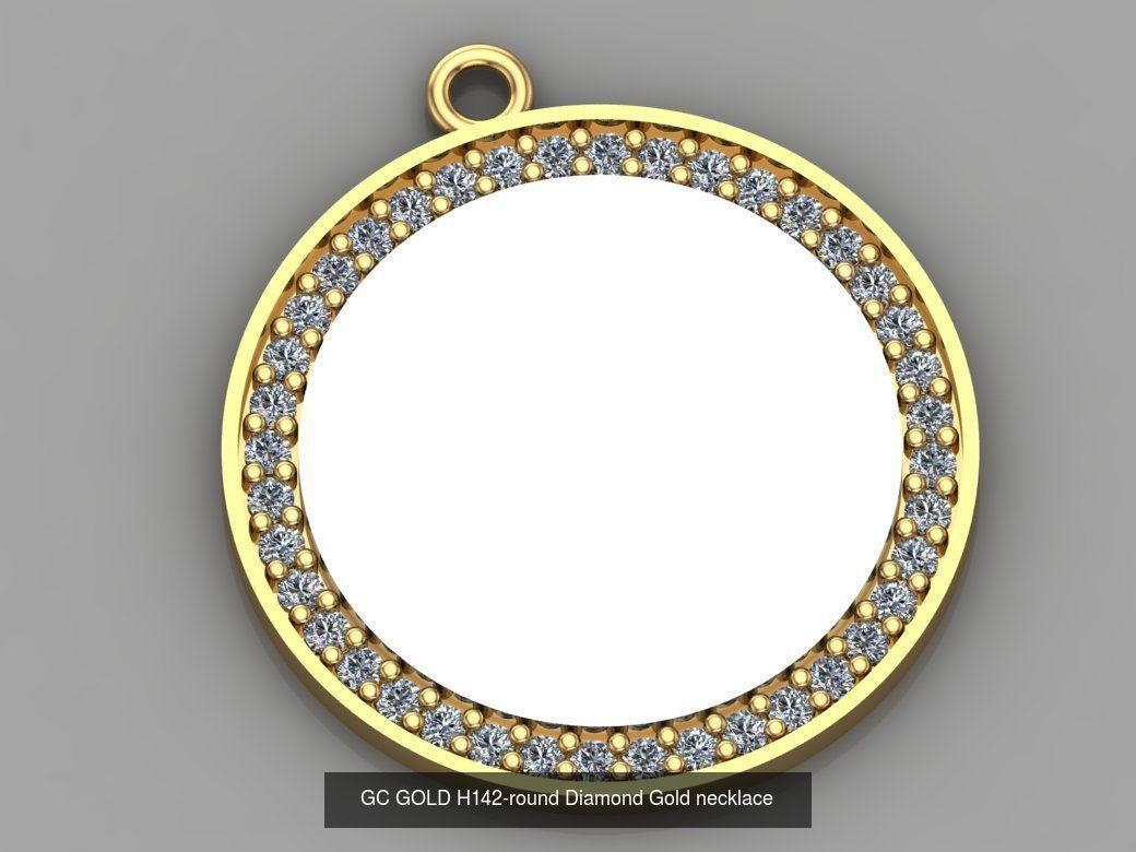 GC GOLD - Diamond gold  3D Model Collection_173