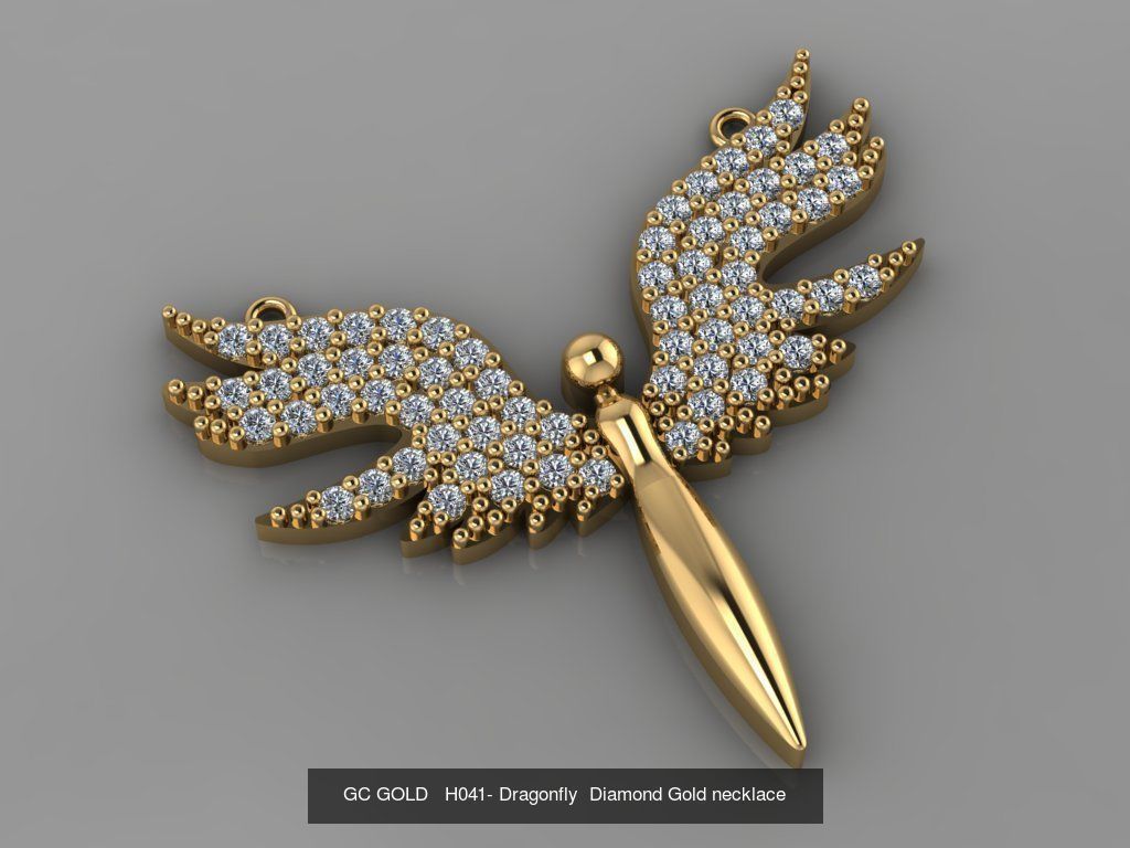 GC GOLD - Diamond gold  3D Model Collection_74