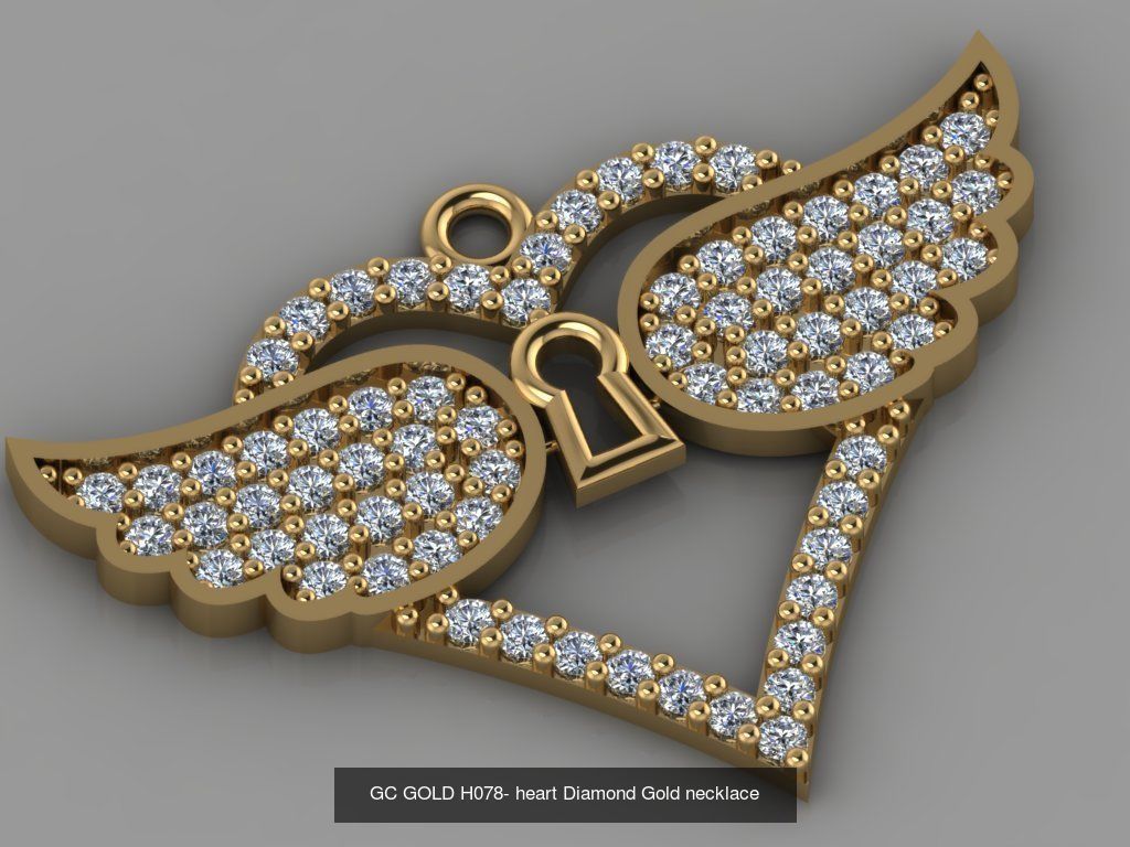 GC GOLD - Diamond gold  3D Model Collection_109