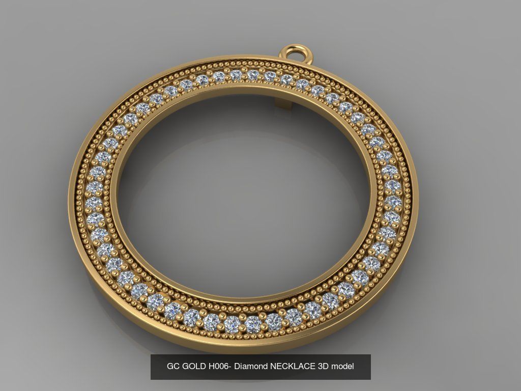 GC GOLD - Diamond gold  3D Model Collection_39