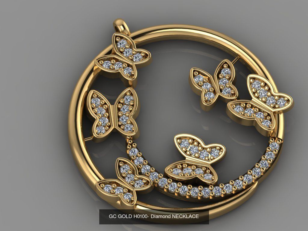 GC GOLD - Diamond gold  3D Model Collection_131