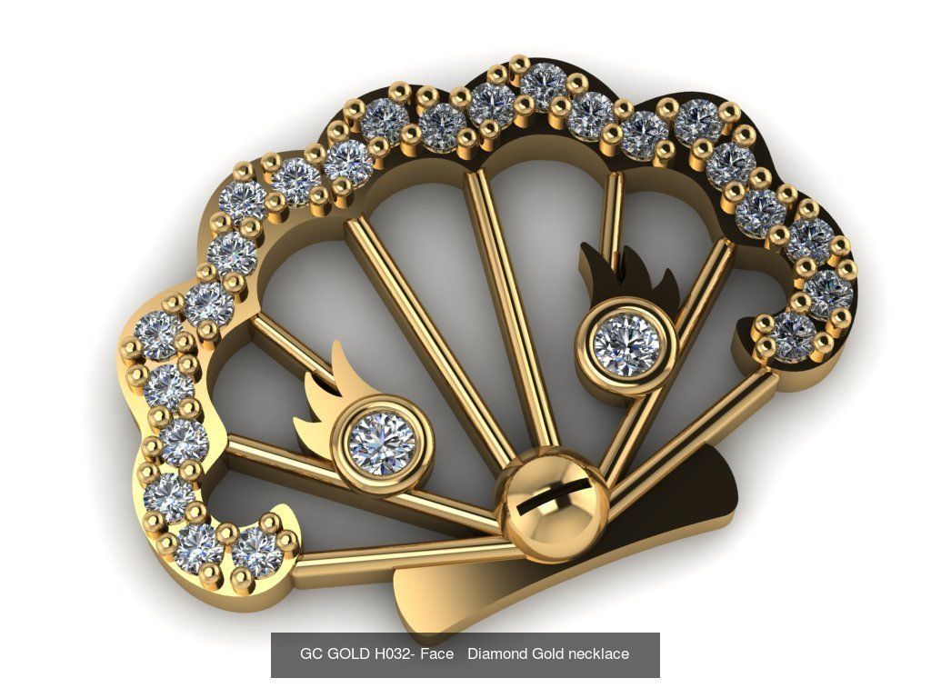 GC GOLD - Diamond gold  3D Model Collection_66