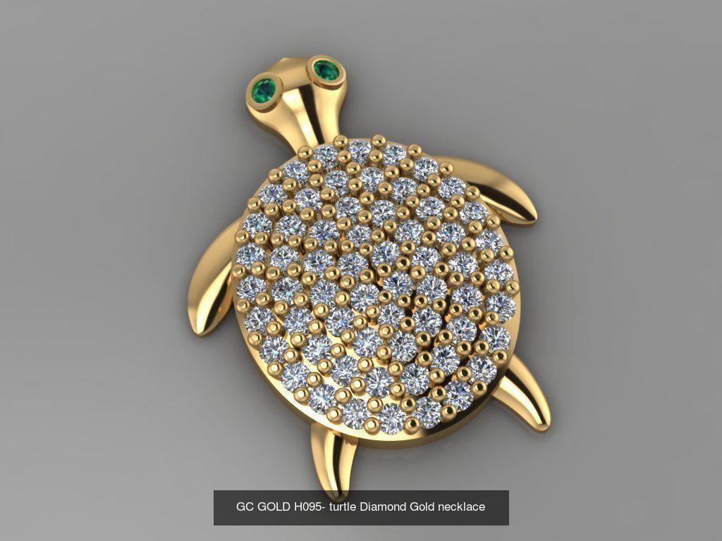 GC GOLD - Diamond gold  3D Model Collection_126