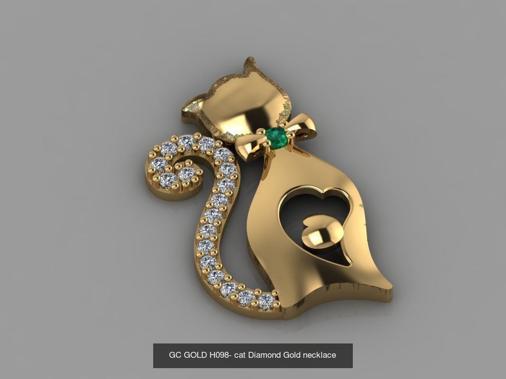 GC GOLD - Diamond gold  3D Model Collection_129