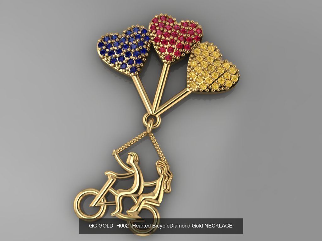 GC GOLD - Diamond gold  3D Model Collection_28