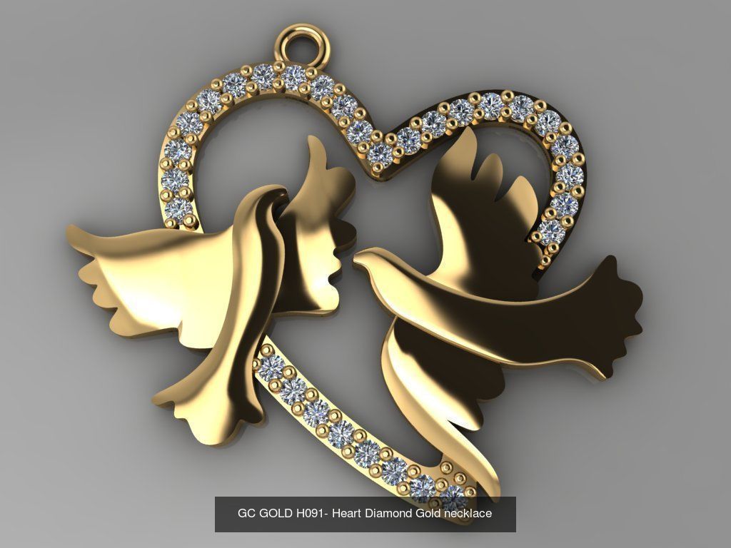 GC GOLD - Diamond gold  3D Model Collection_122