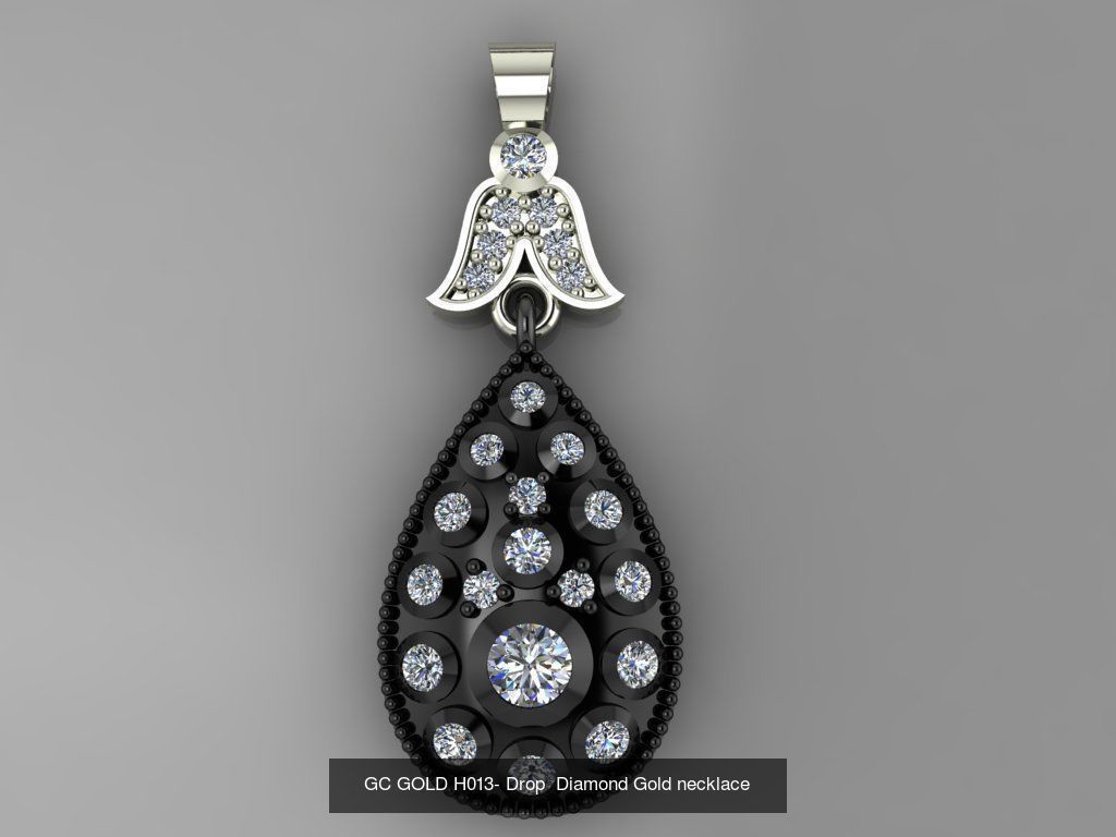 GC GOLD - Diamond gold  3D Model Collection_47