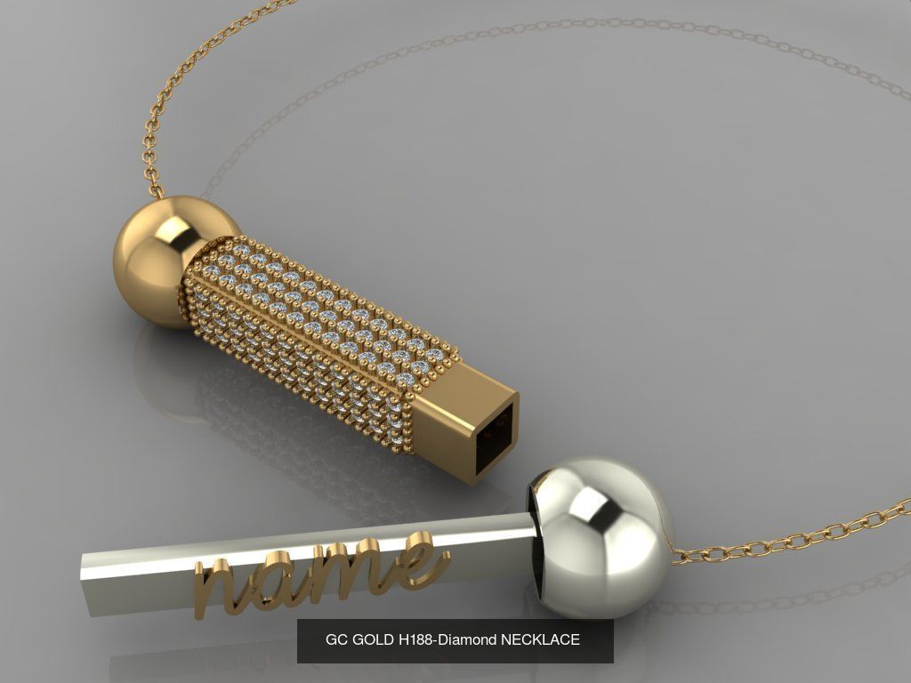 GC GOLD - Diamond gold  3D Model Collection_220