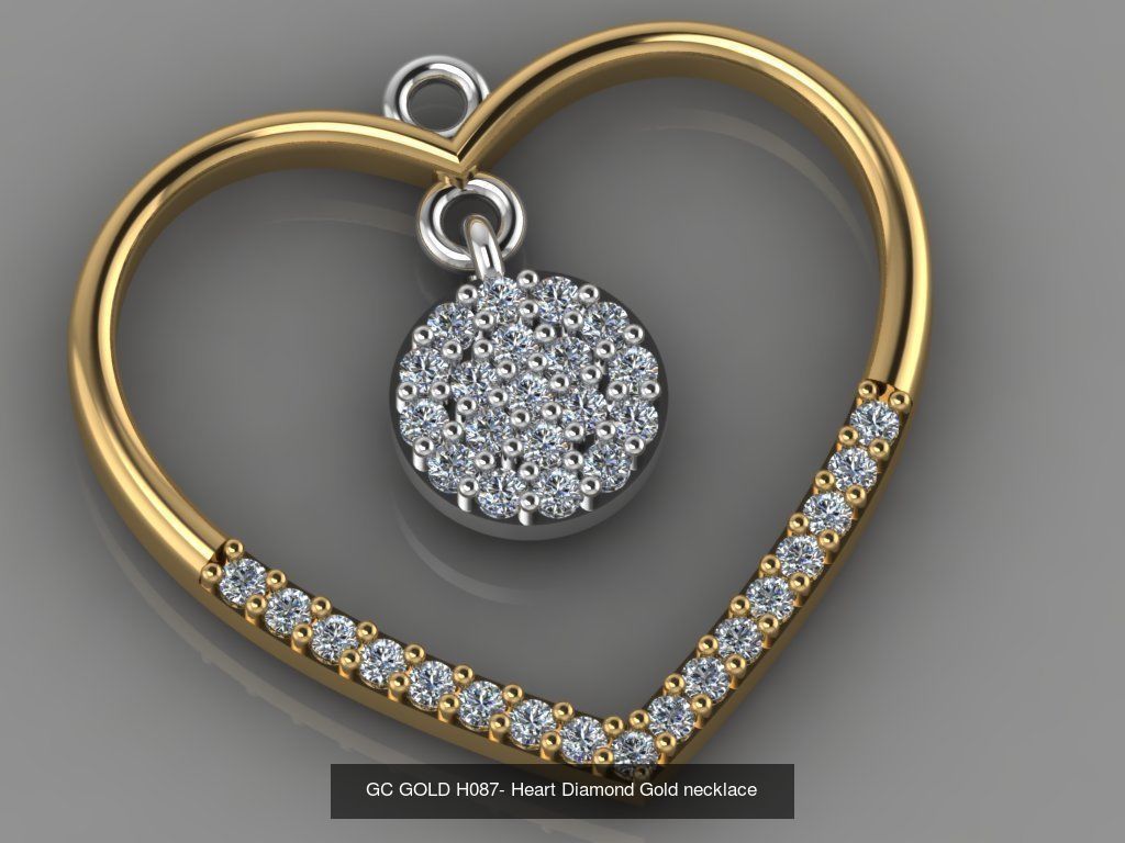 GC GOLD - Diamond gold  3D Model Collection_118
