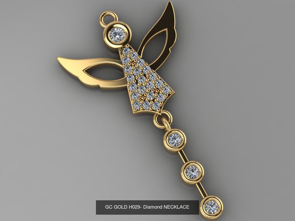 GC GOLD - Diamond gold  3D Model Collection_63