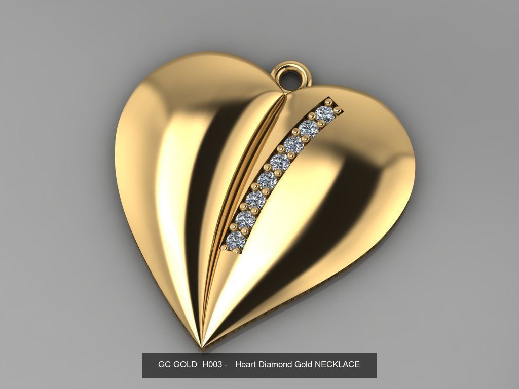 GC GOLD - Diamond gold  3D Model Collection_31