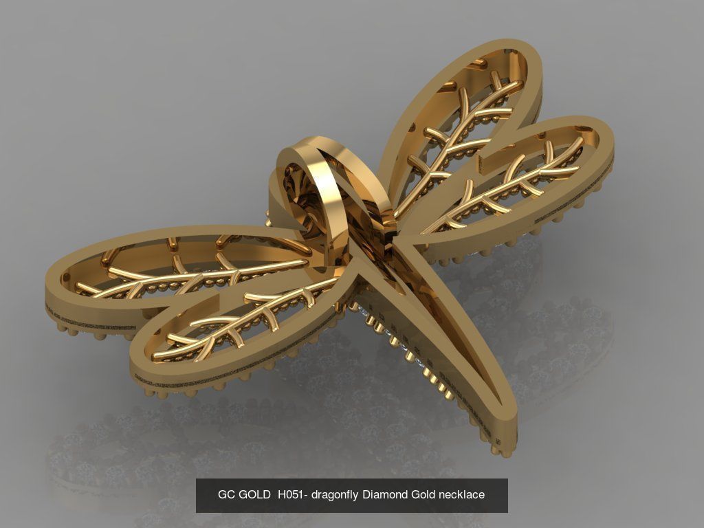 GC GOLD - Diamond gold  3D Model Collection_83