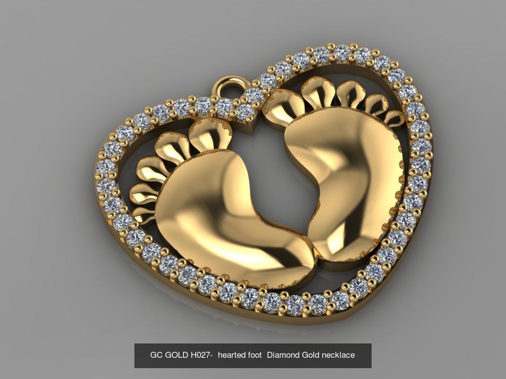GC GOLD - Diamond gold  3D Model Collection_61