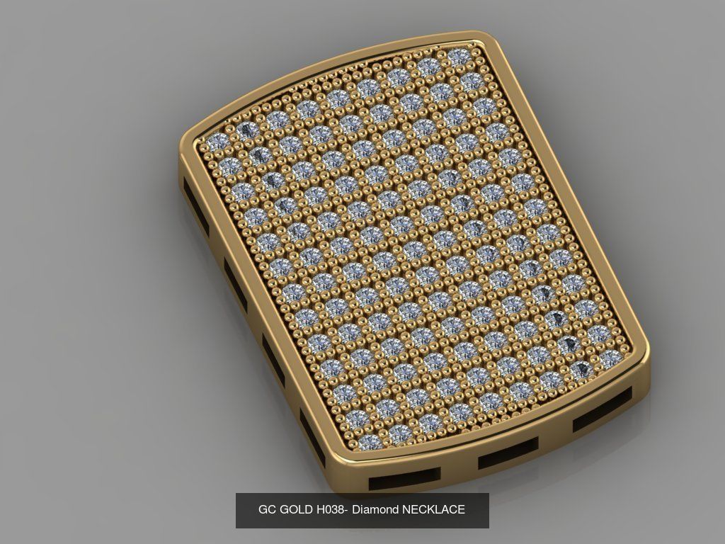 GC GOLD - Diamond gold  3D Model Collection_71