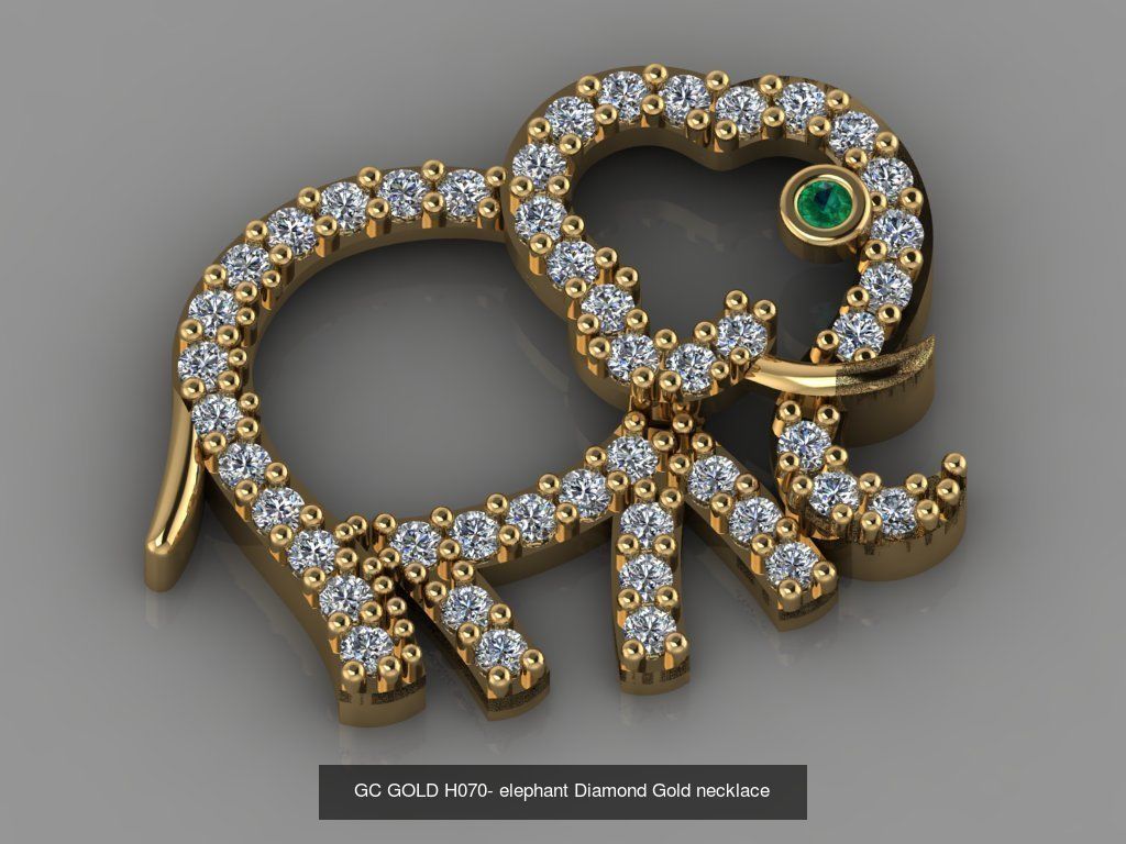 GC GOLD - Diamond gold  3D Model Collection_101