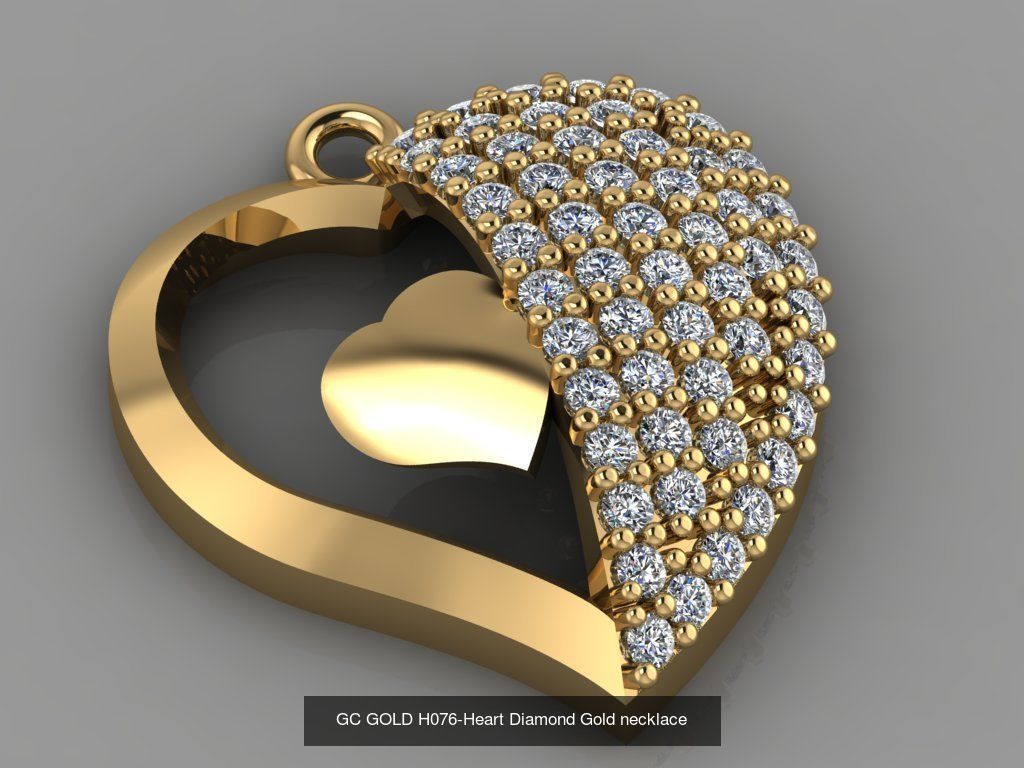 GC GOLD - Diamond gold  3D Model Collection_107