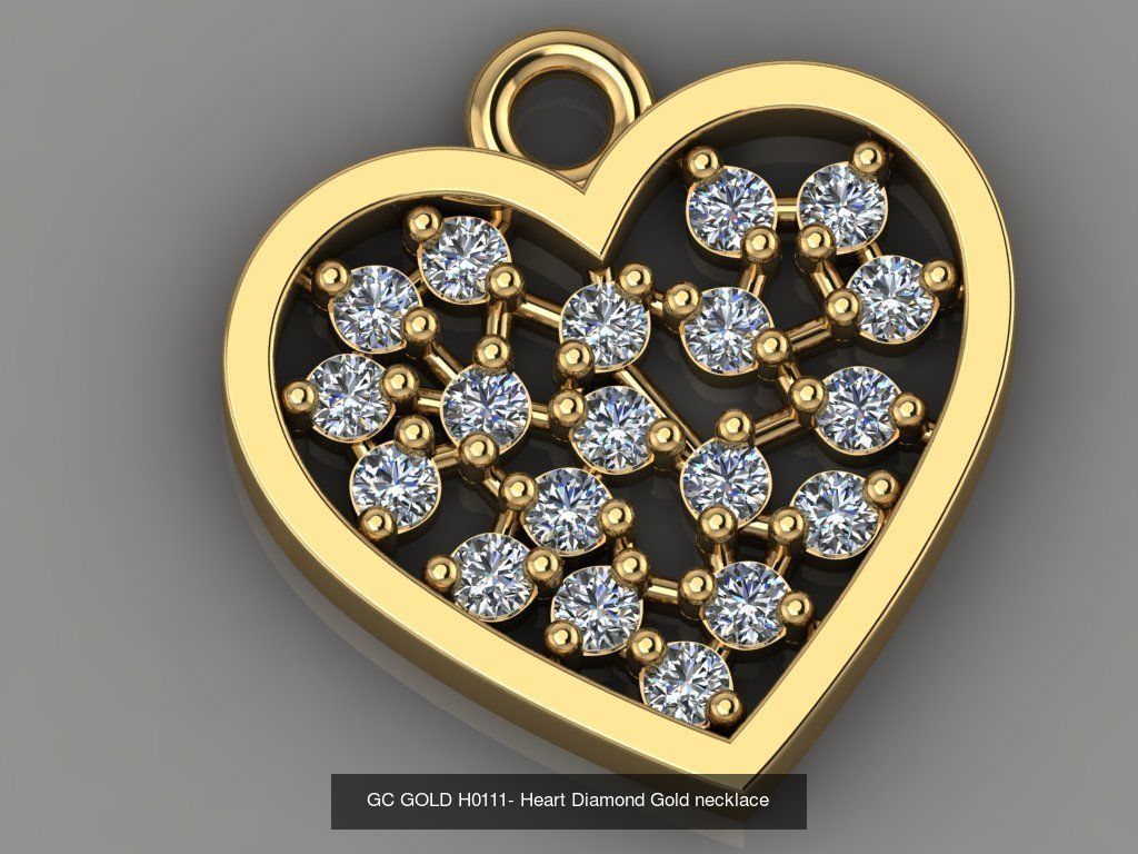 GC GOLD - Diamond gold  3D Model Collection_142