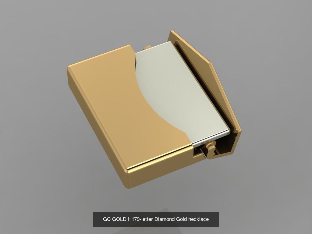 GC GOLD - Diamond gold  3D Model Collection_211