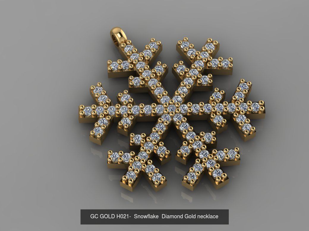 GC GOLD - Diamond gold  3D Model Collection_55