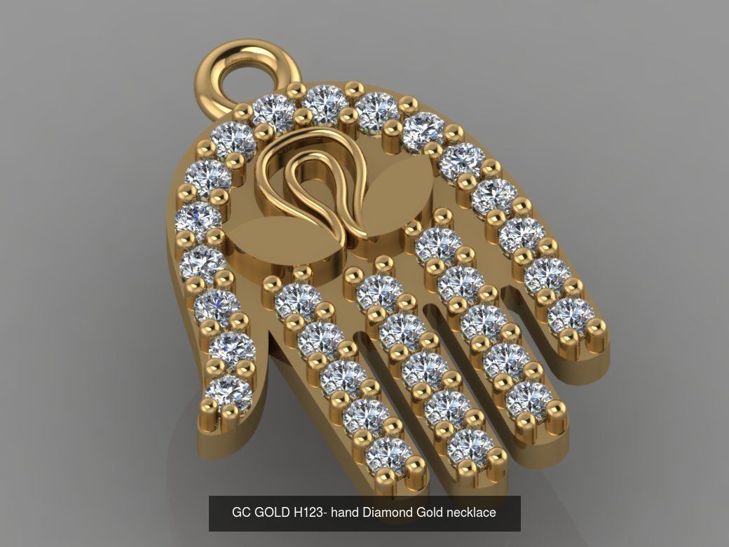 GC GOLD - Diamond gold  3D Model Collection_154