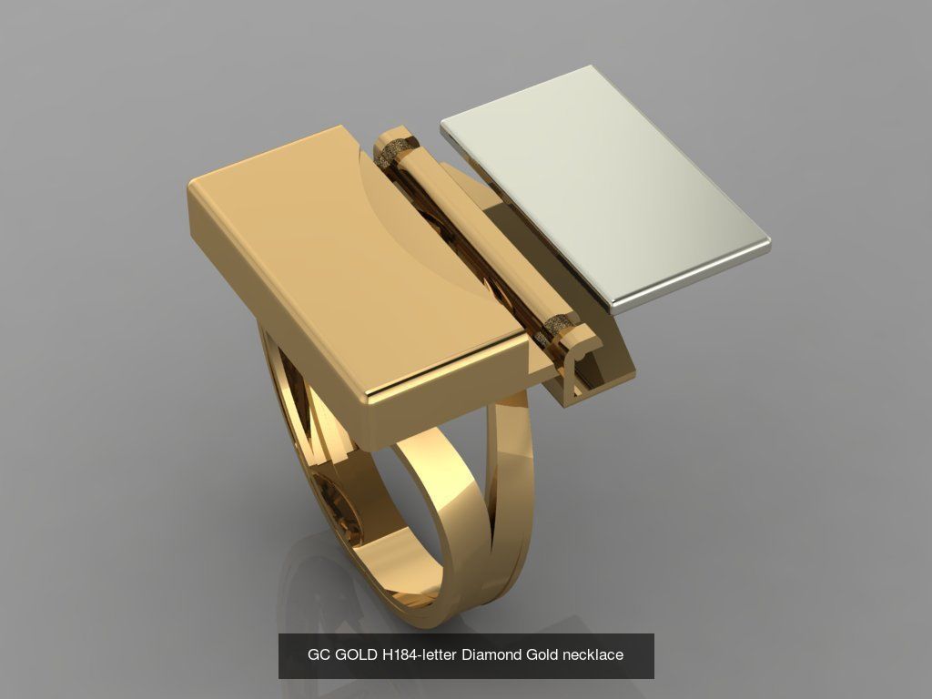 GC GOLD - Diamond gold  3D Model Collection_216