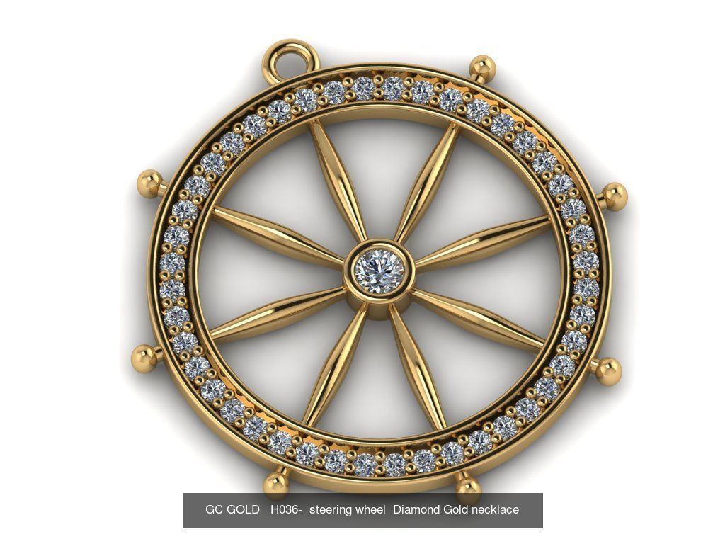 GC GOLD - Diamond gold  3D Model Collection_69