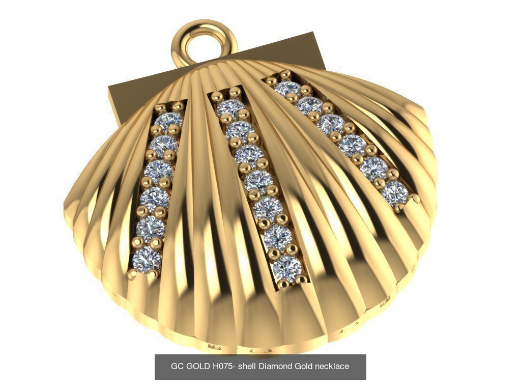 GC GOLD - Diamond gold  3D Model Collection_106