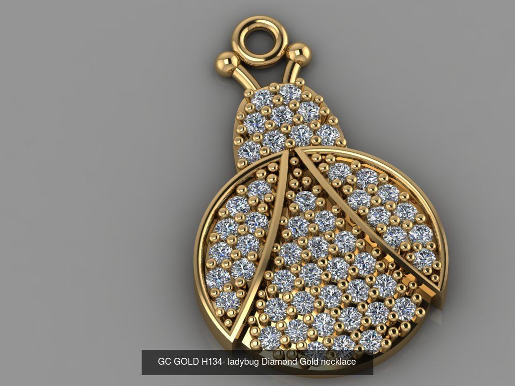 GC GOLD - Diamond gold  3D Model Collection_165