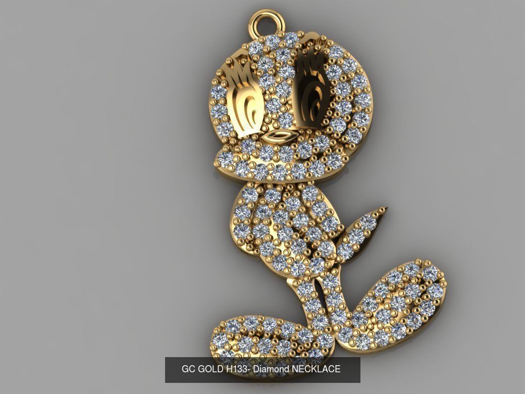 GC GOLD - Diamond gold  3D Model Collection_164