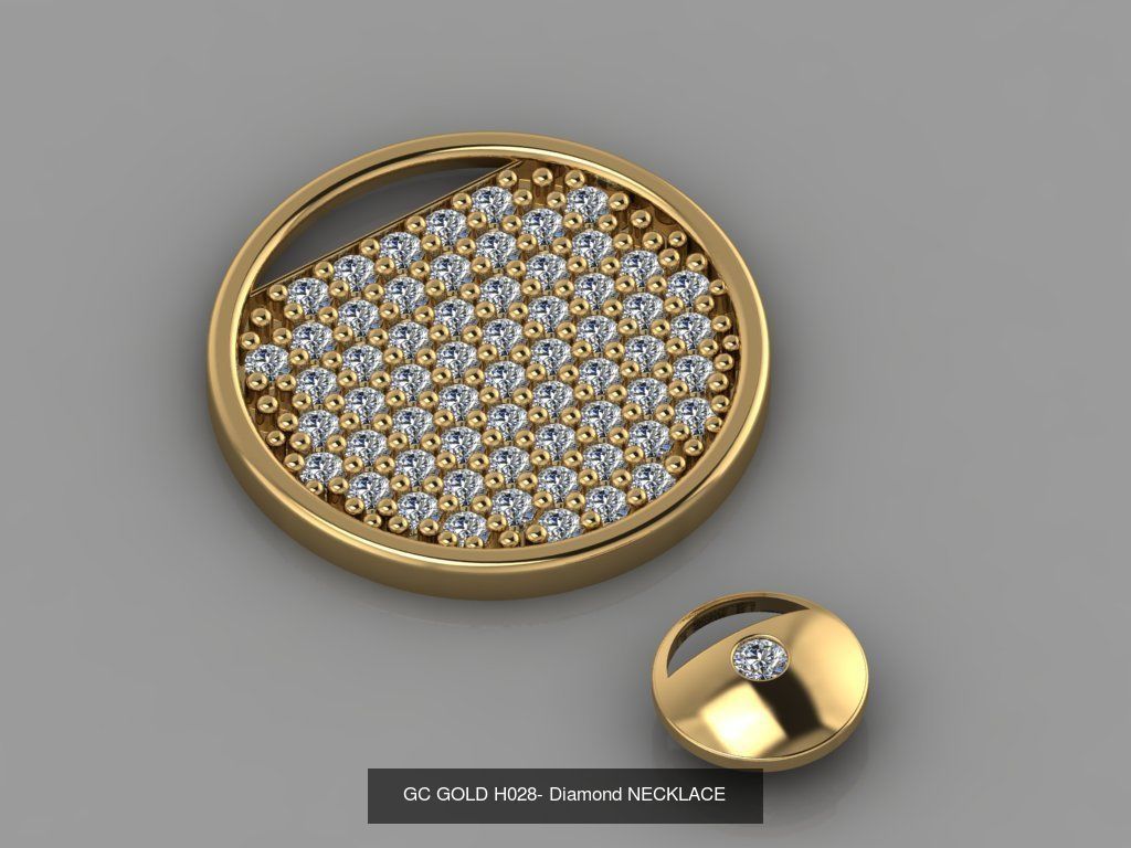 GC GOLD - Diamond gold  3D Model Collection_62