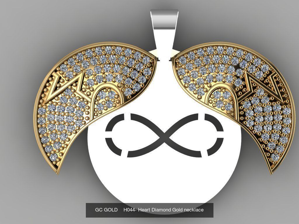 GC GOLD - Diamond gold  3D Model Collection_77