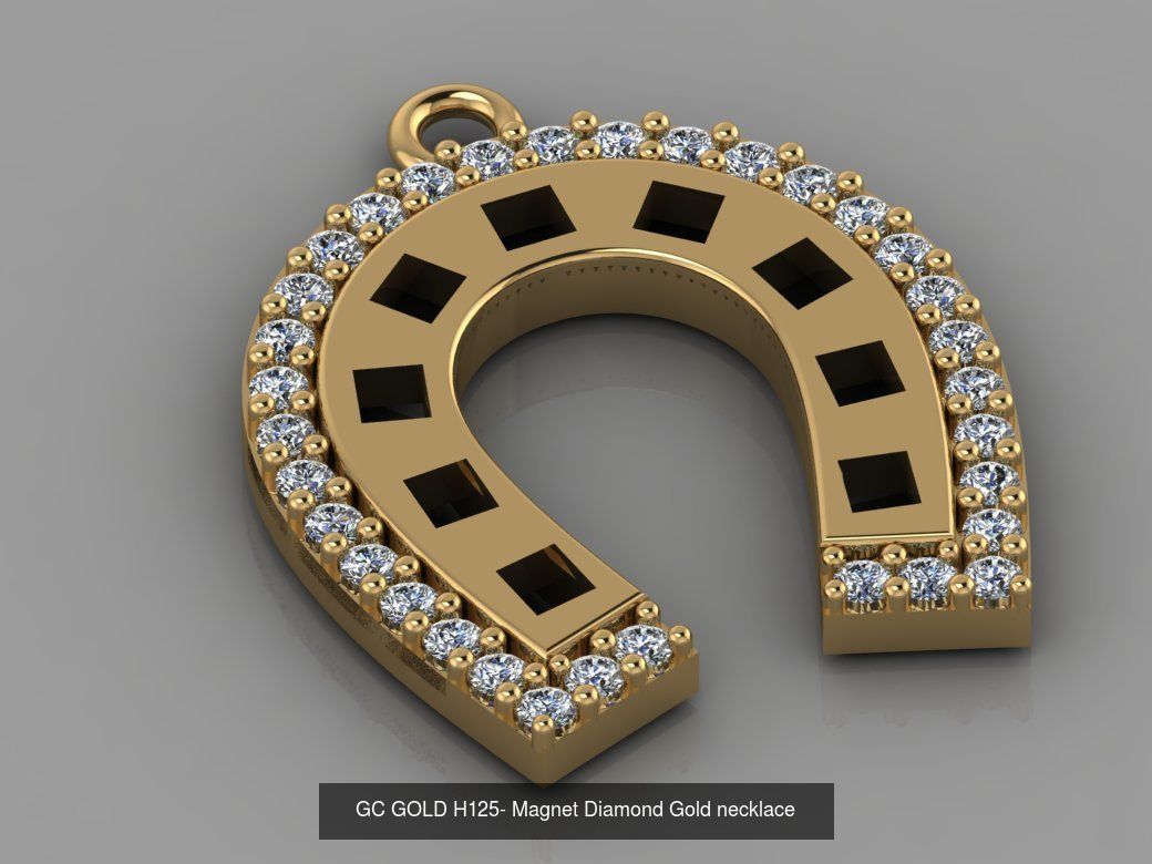 GC GOLD - Diamond gold  3D Model Collection_156