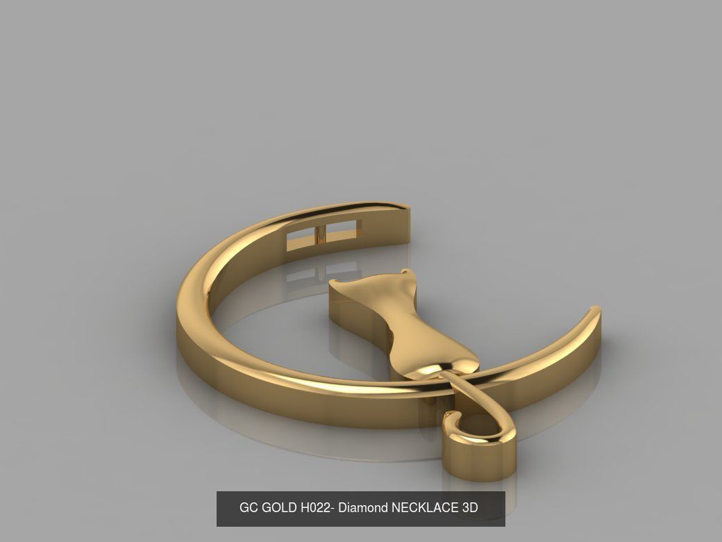 GC GOLD - Diamond gold  3D Model Collection_56