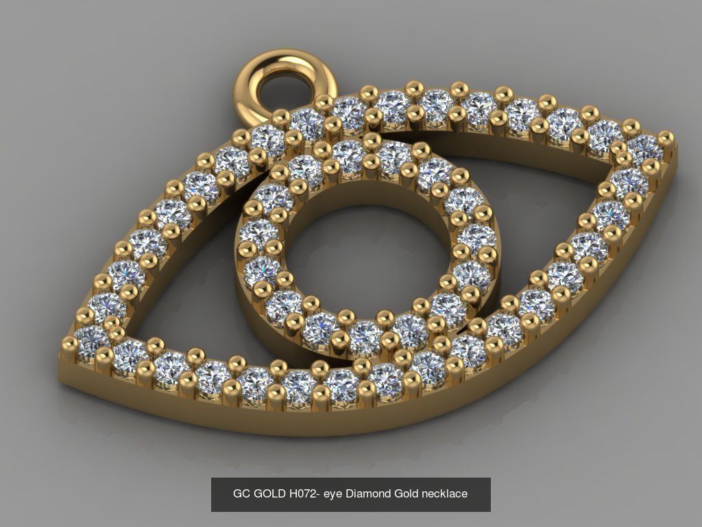 GC GOLD - Diamond gold  3D Model Collection_103