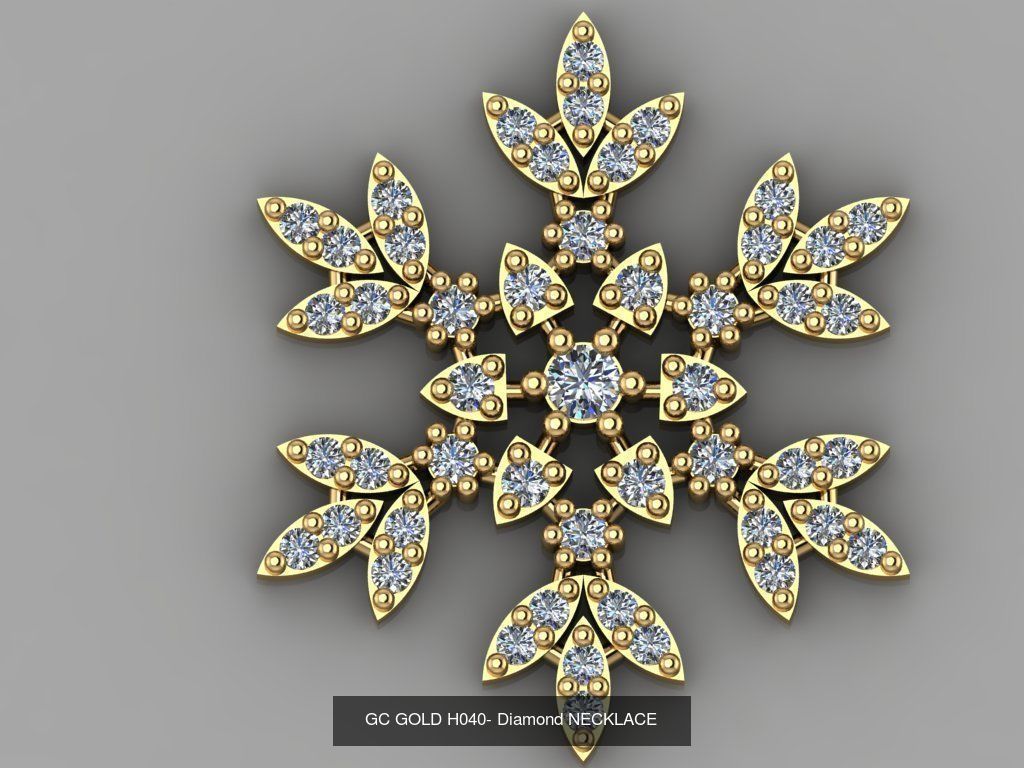 GC GOLD - Diamond gold  3D Model Collection_73