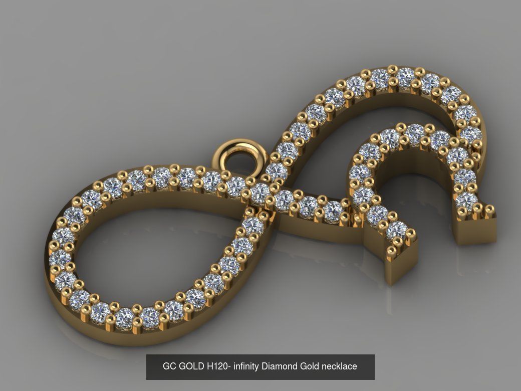 GC GOLD - Diamond gold  3D Model Collection_151