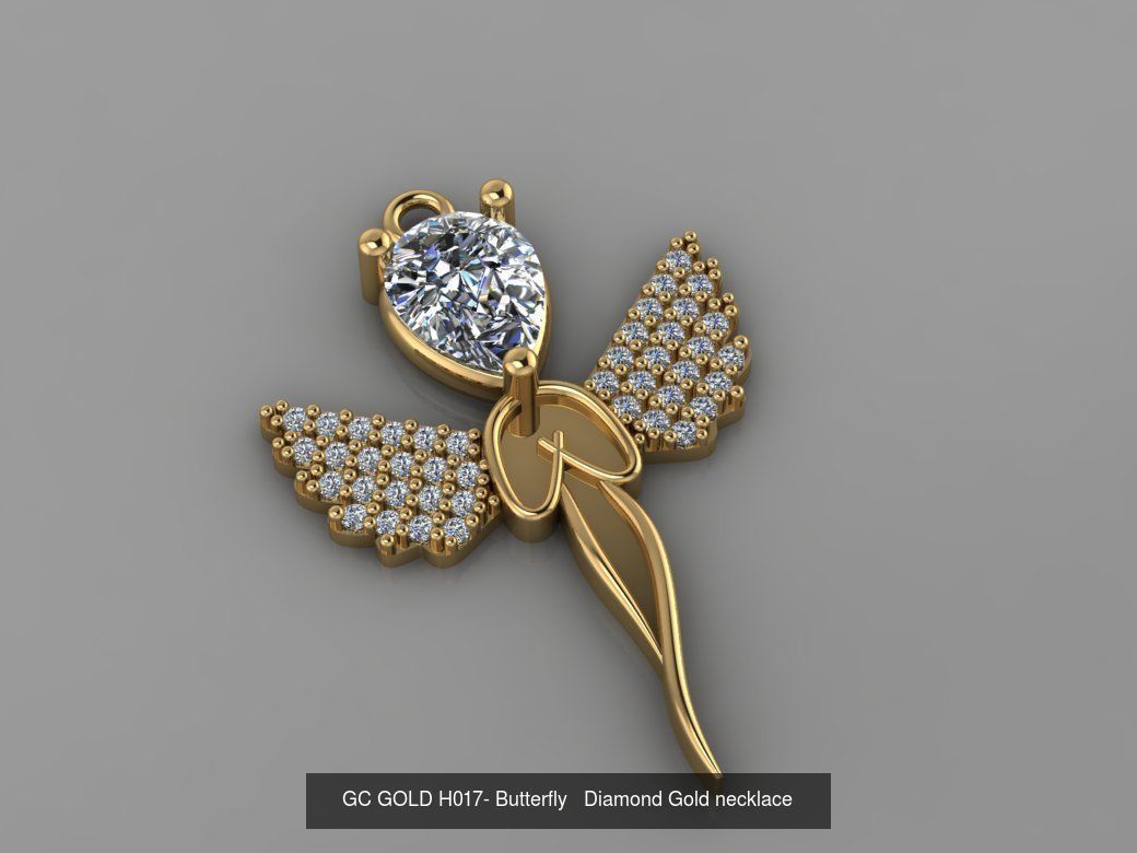 GC GOLD - Diamond gold  3D Model Collection_51