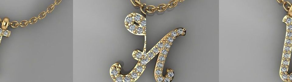 GC GOLD - Diamond gold  3D Model Collection_26