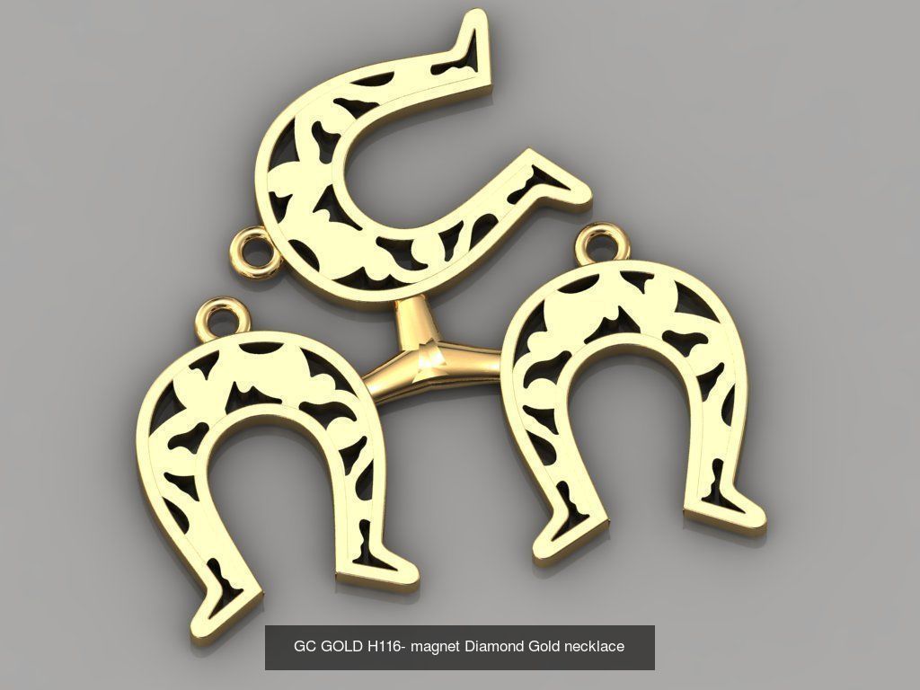 GC GOLD - Diamond gold  3D Model Collection_147