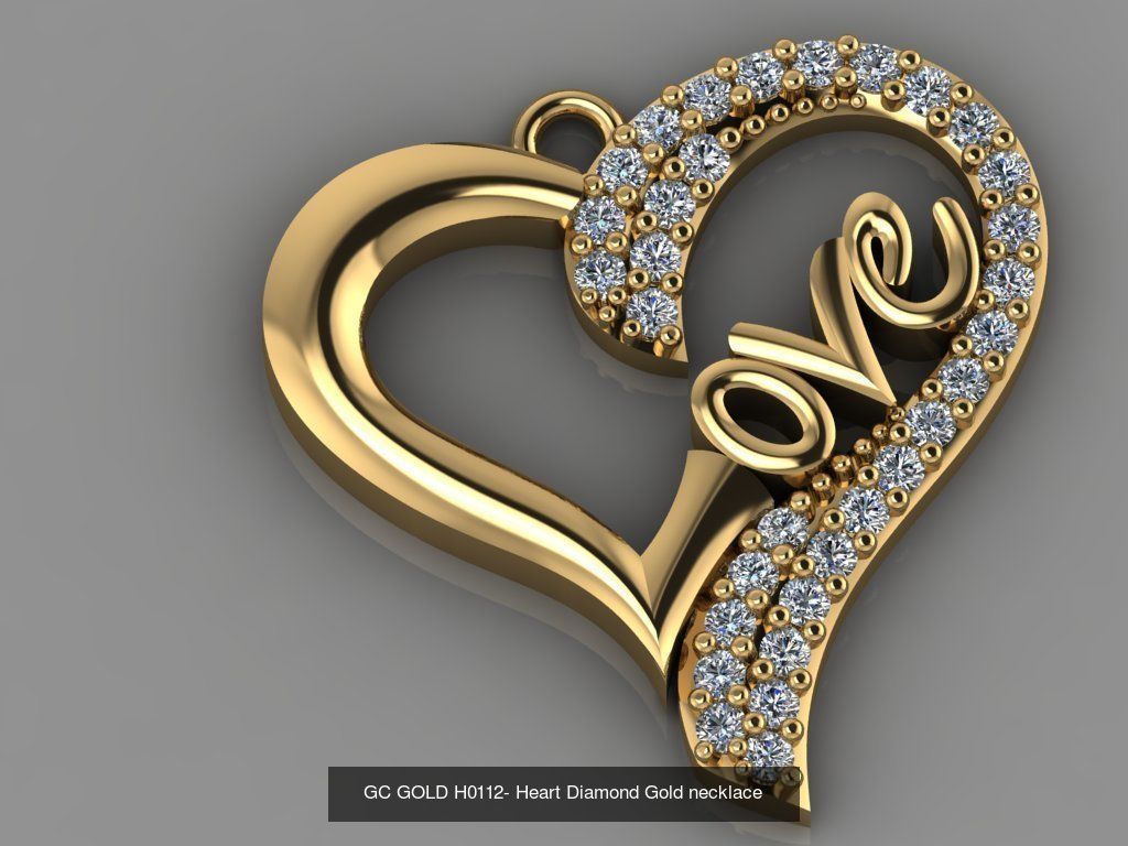 GC GOLD - Diamond gold  3D Model Collection_143